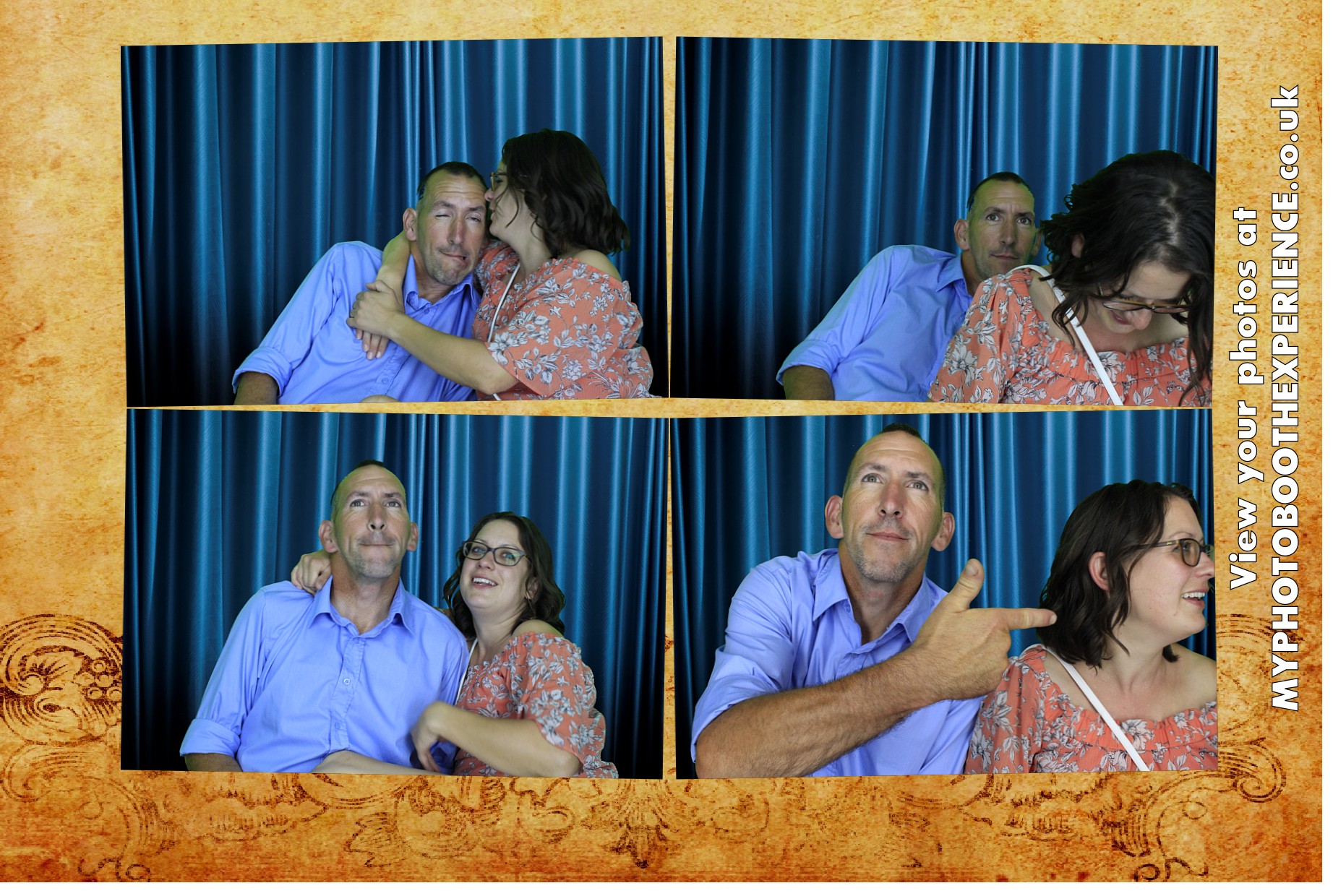 Jennie & Graham's wedding vow renewal  | View more photos from the event at gallery.myphotoboothexperience.co.uk/u/MyPhotoBoothExperienceLtd/Jennie-Grahams-wedding-vow-renewal